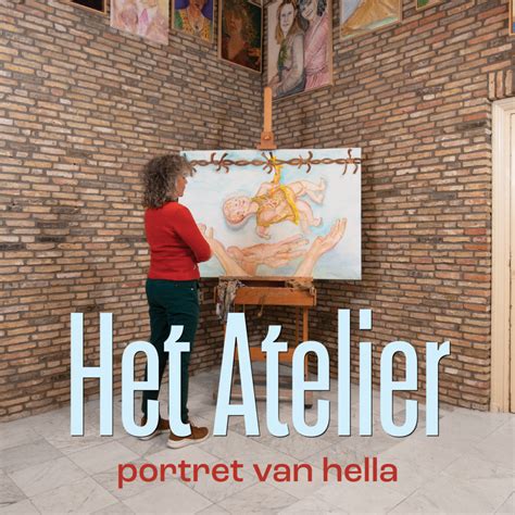 Het atelier .